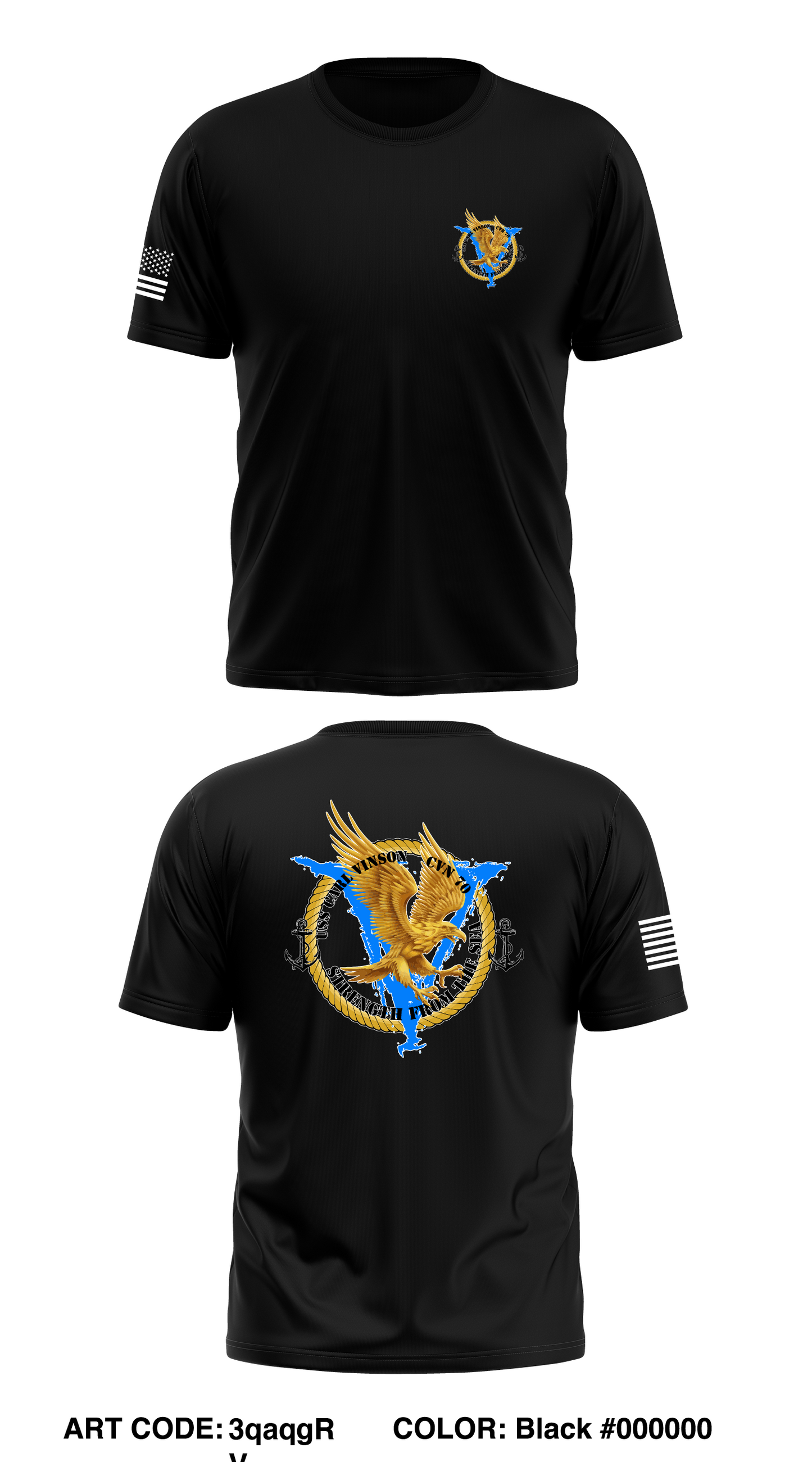 USS Carl Vinson Security  Store 1 Core Men's SS Performance Tee - 3qaqgR