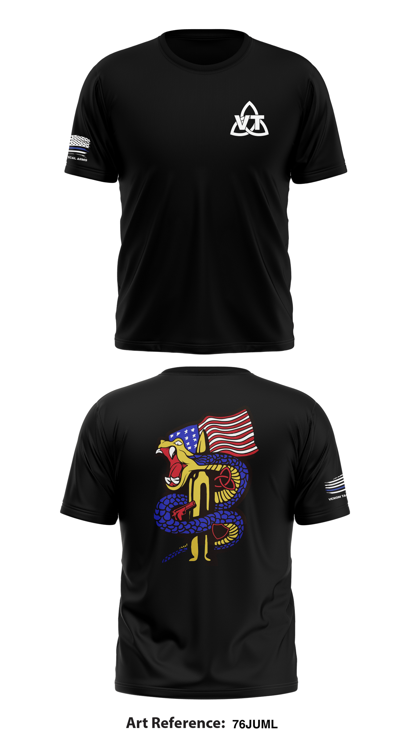 Venom Tactical Arms Store 1 Core Men's SS Performance Tee - 76JUMl