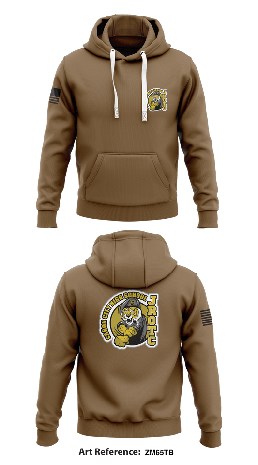 Canon City High School JROTC Store 1  Core Men's Hooded Performance Sweatshirt - ZM65tb