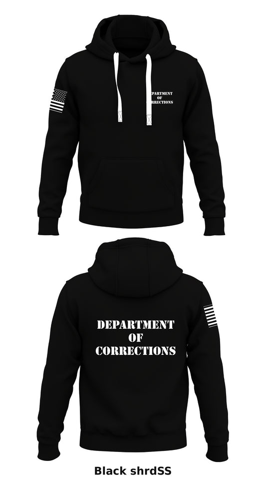 Department of Corrections Store 1  Core Men's Hooded Performance Sweatshirt - shrdSS