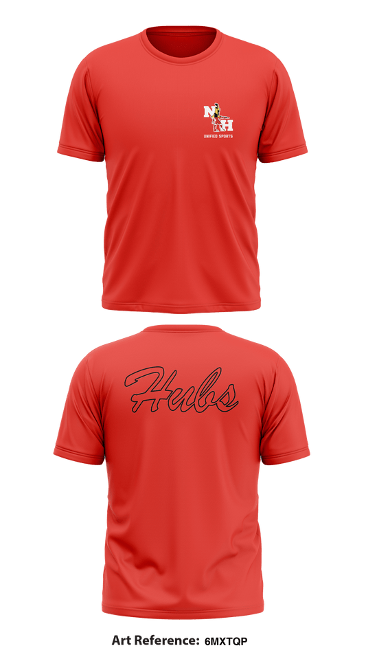 North Hagerstown Hubs Unified Store 1 Core Men's SS Performance Tee - 6MXtQP