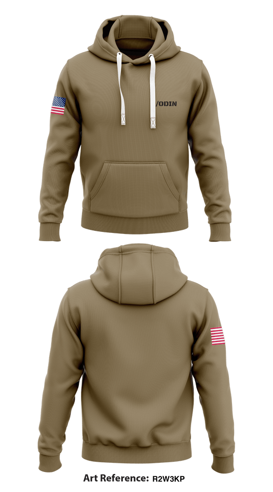 1/ODIN  Core Men's Hooded Performance Sweatshirt - R2W3kp