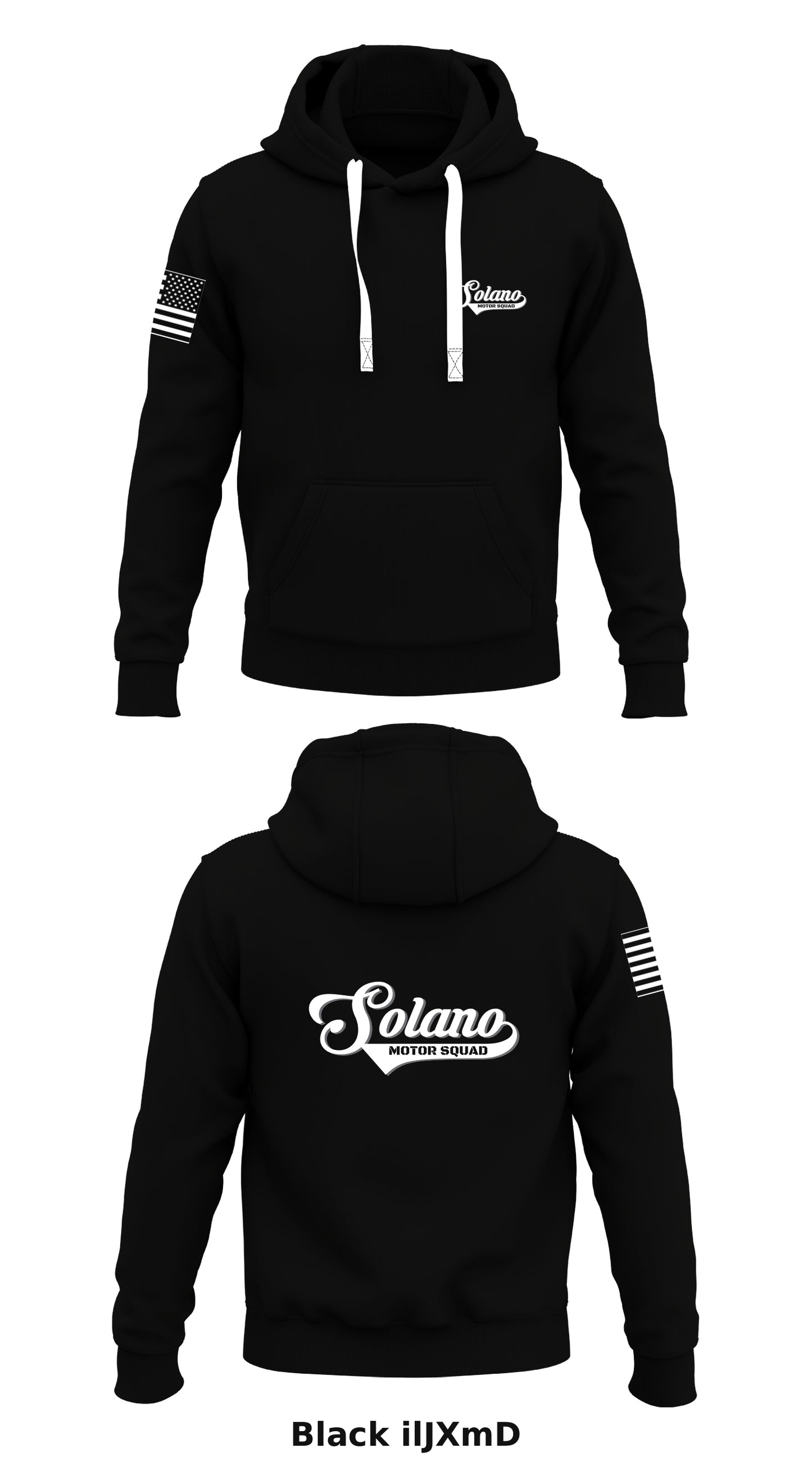 Solano Motor Squad Store 1  Core Men's Hooded Performance Sweatshirt - ilJXmD