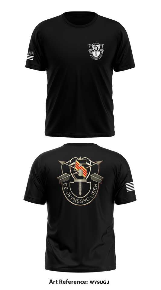 5th Special Forces Group (Airborne) Store 1 Core Men's SS Performance Tee - WY9ugJ