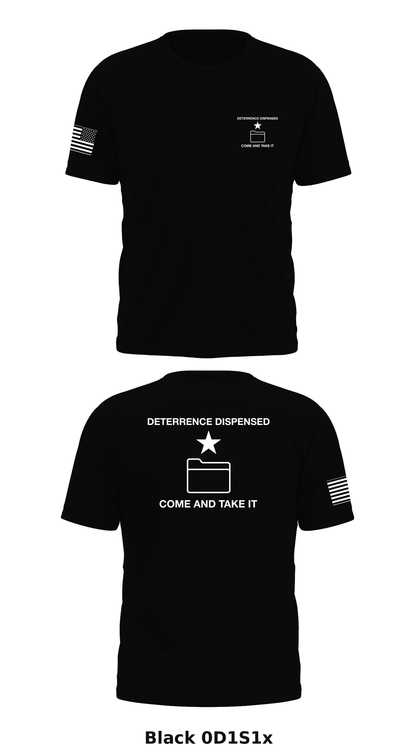 Deterrence Dispensed Store 1 Core Men's SS Performance Tee - 0D1S1x