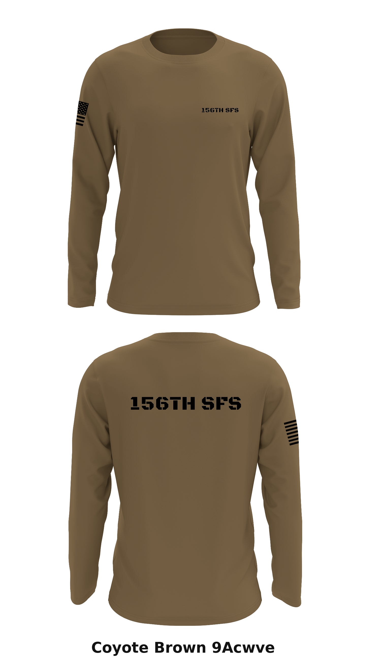 156th SFS Store 1 Core Men's LS Performance Tee - 9Acwve