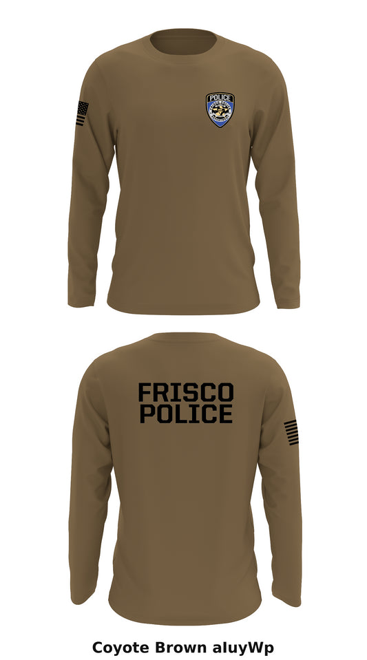 Frisco Police Store 1 Core Men's LS Performance Tee - aIuyWp