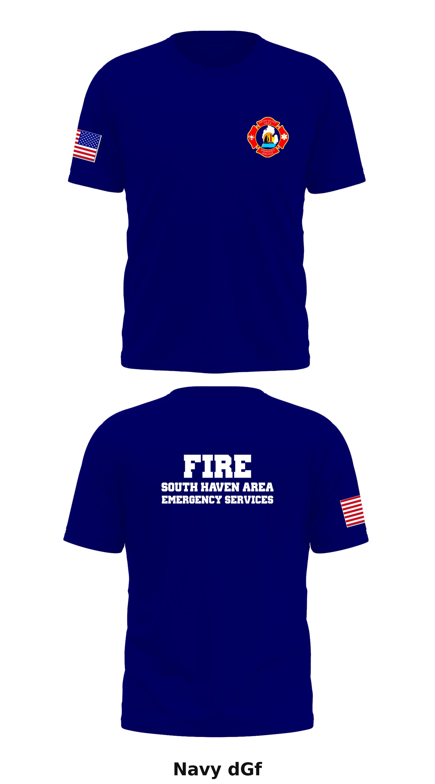 South Haven Area Emergency Services Store 1 Core Men's SS Performance Tee - dGf