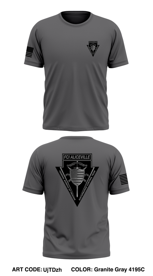 Federal Bureau of prisons, FCI Aliceville, Disturbance Control Team Store 1 Core Men's SS Performance Tee - UjTDzh