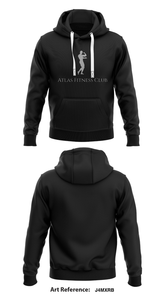 ATLAS FITNESS CLUB Store 1  Core Men's Hooded Performance Sweatshirt - J4mXRb