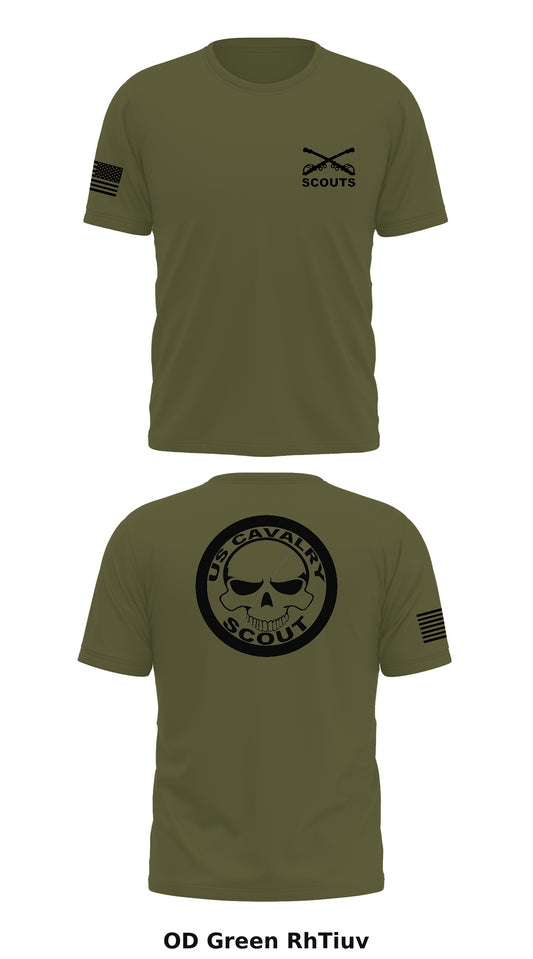 DET-1 SCOUTS Store 1 Core Men's SS Performance Tee - RhTiuv