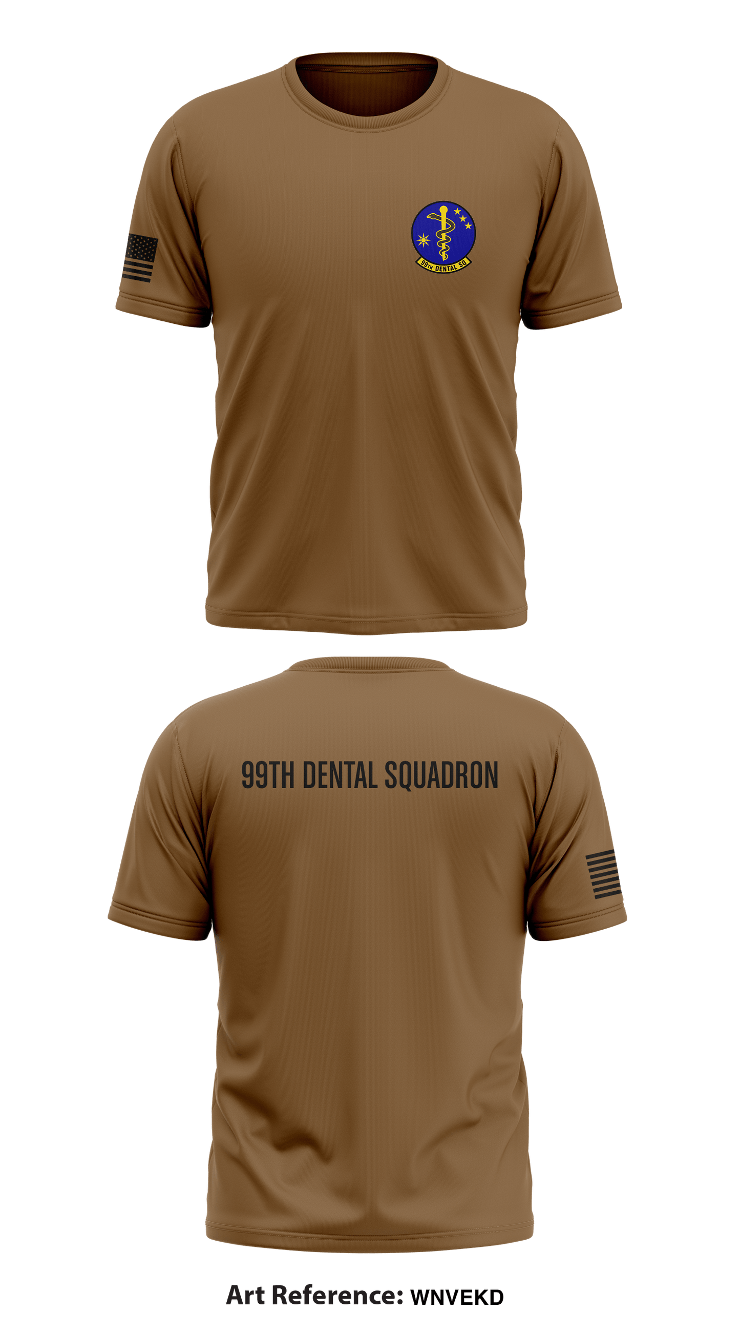 99th Dental Squadron Store 1 Core Men's SS Performance Tee - wNveKD