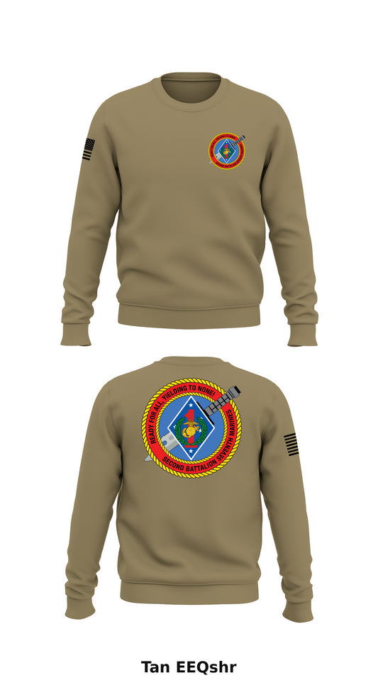 Echo company 2bn 7th marines Store 1 Core Men's Crewneck Performance Sweatshirt - EEQshr