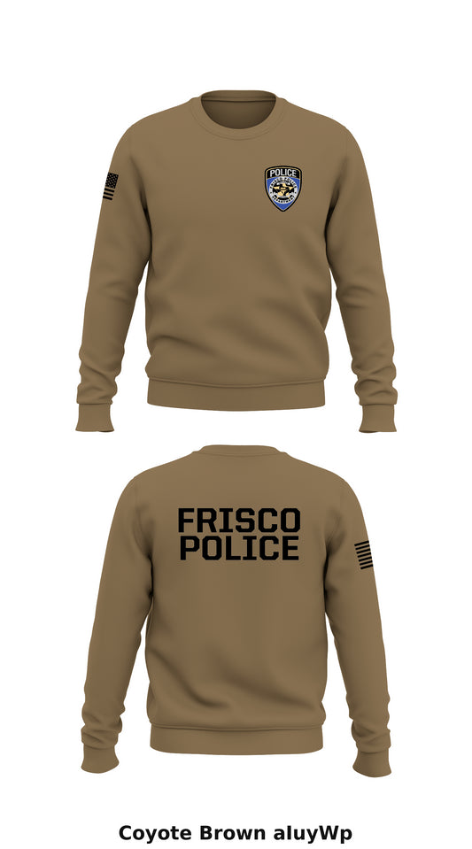 Frisco Police Store 1 Core Men's Crewneck Performance Sweatshirt - aIuyWp