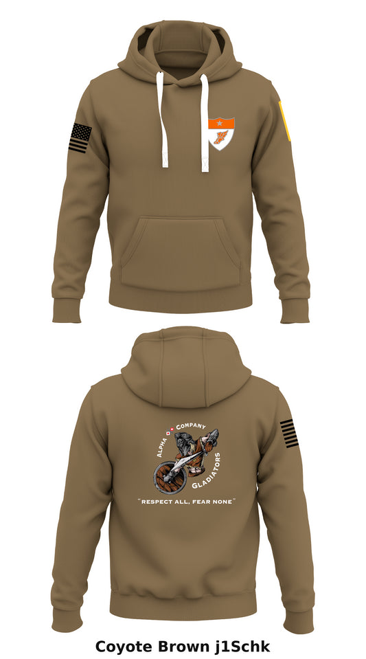 Alpha company 62D ESB Store 1  Core Men's Hooded Performance Sweatshirt - j1Schk