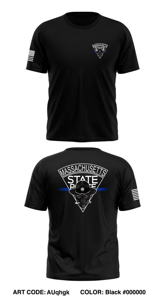 MSP STATE POLICE Store 1 Core Men's SS Performance Tee - AUqhgk