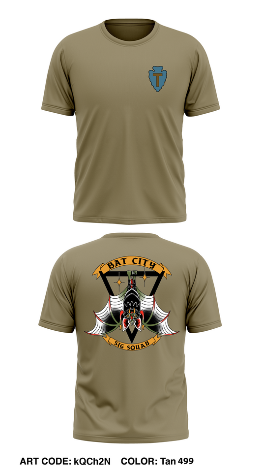 Bat City Sig Squad Store 1 Core Men's SS Performance Tee - kQCh2N