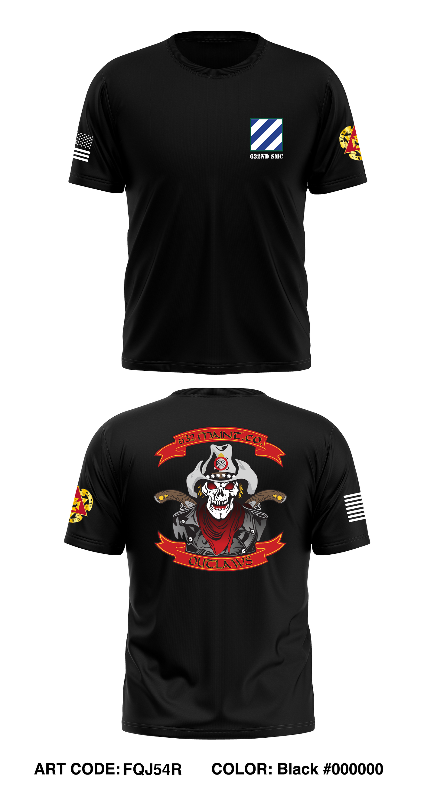 632nd SMC Store 2 Core Men's SS Performance Tee - FQJ54R