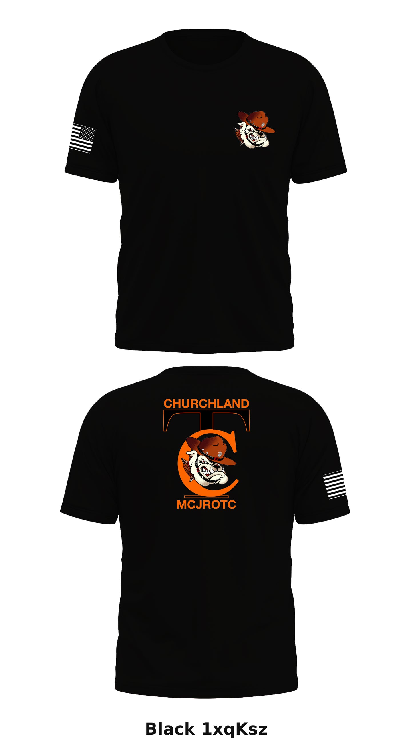 Churchland MCJROTC Store 1 Core Men's SS Performance Tee - 1xqKsz