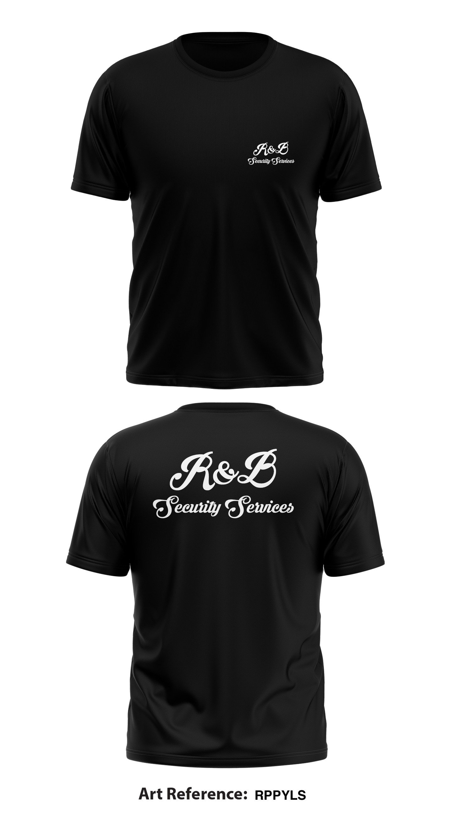 R&B Security Services Store 1 Core Men's SS Performance Tee - RPpYLs