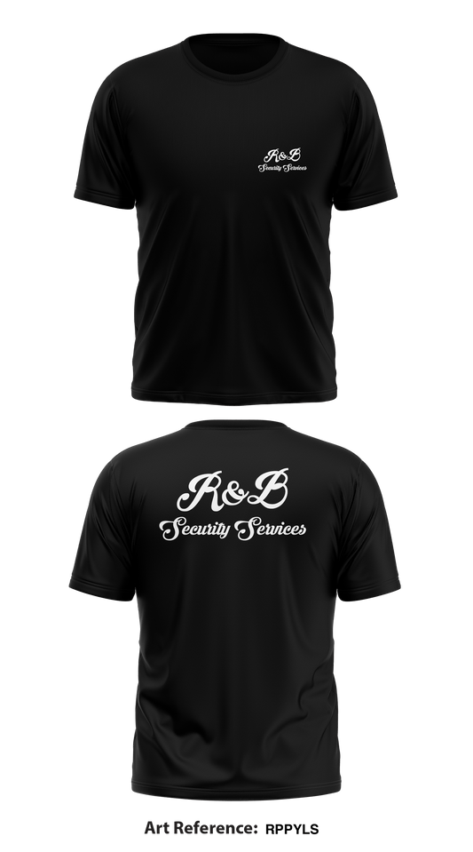 R&B Security Services Store 1 Core Men's SS Performance Tee - RPpYLs