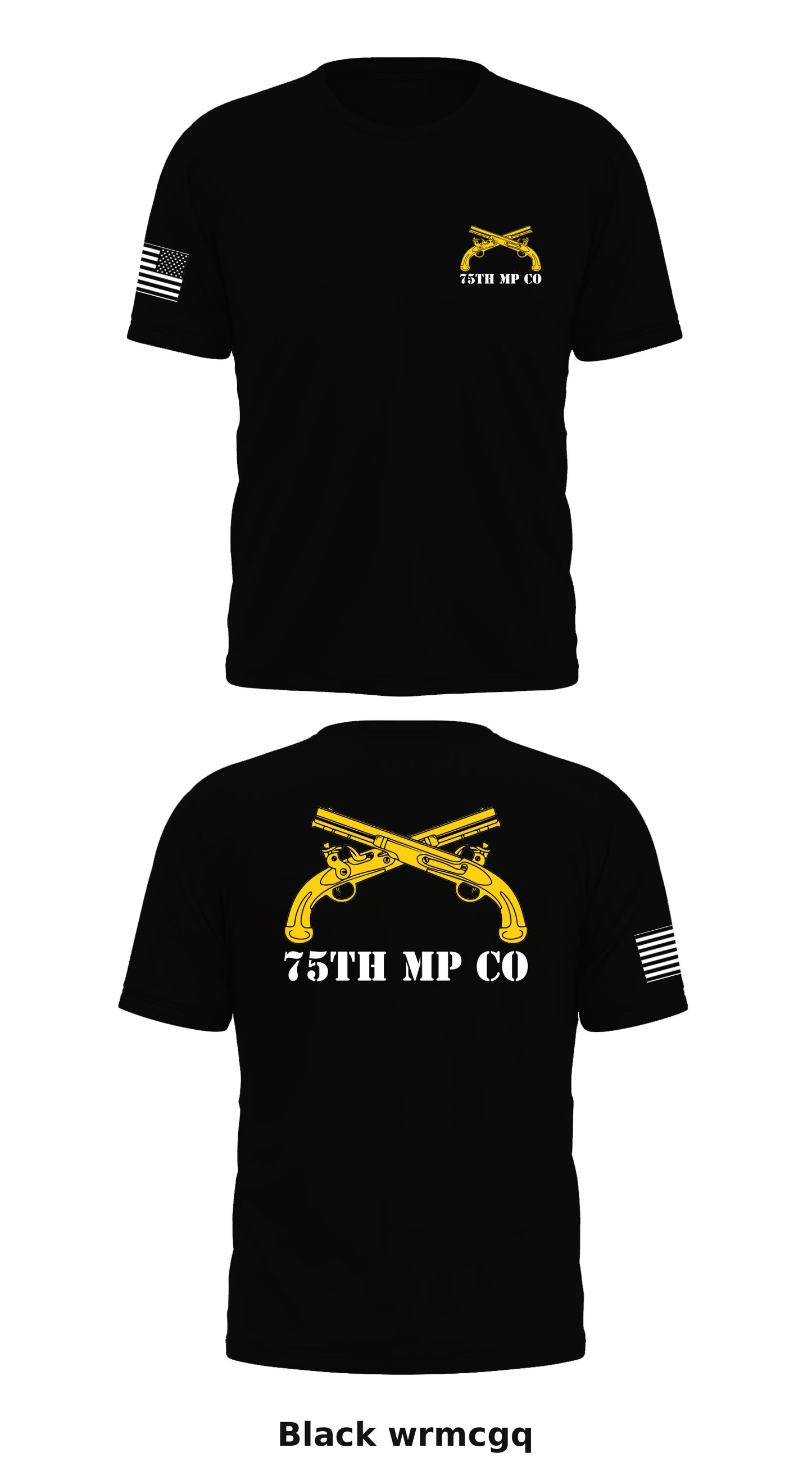 75th MP CO Store 1 Core Men's SS Performance Tee - wrmcgq