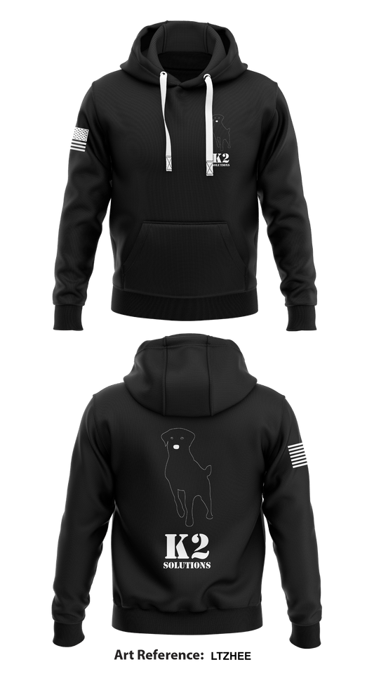 K2 Solutions Store 1  Core Men's Hooded Performance Sweatshirt - LtzhEe