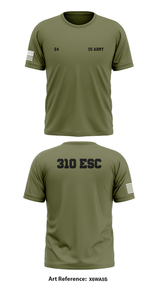 310 ESC Store 1 Core Men's SS Performance Tee - X6wa5s