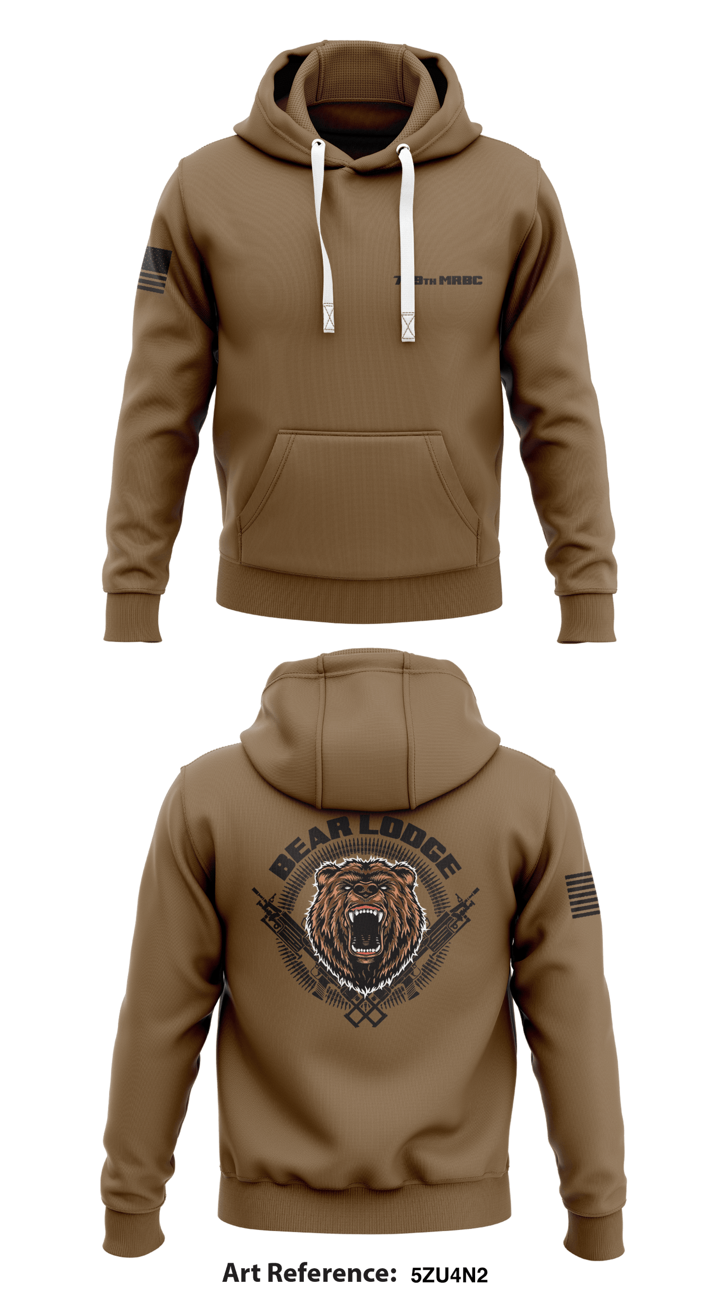 739th MRBC Store 1  Core Men's Hooded Performance Sweatshirt - 5zu4n2