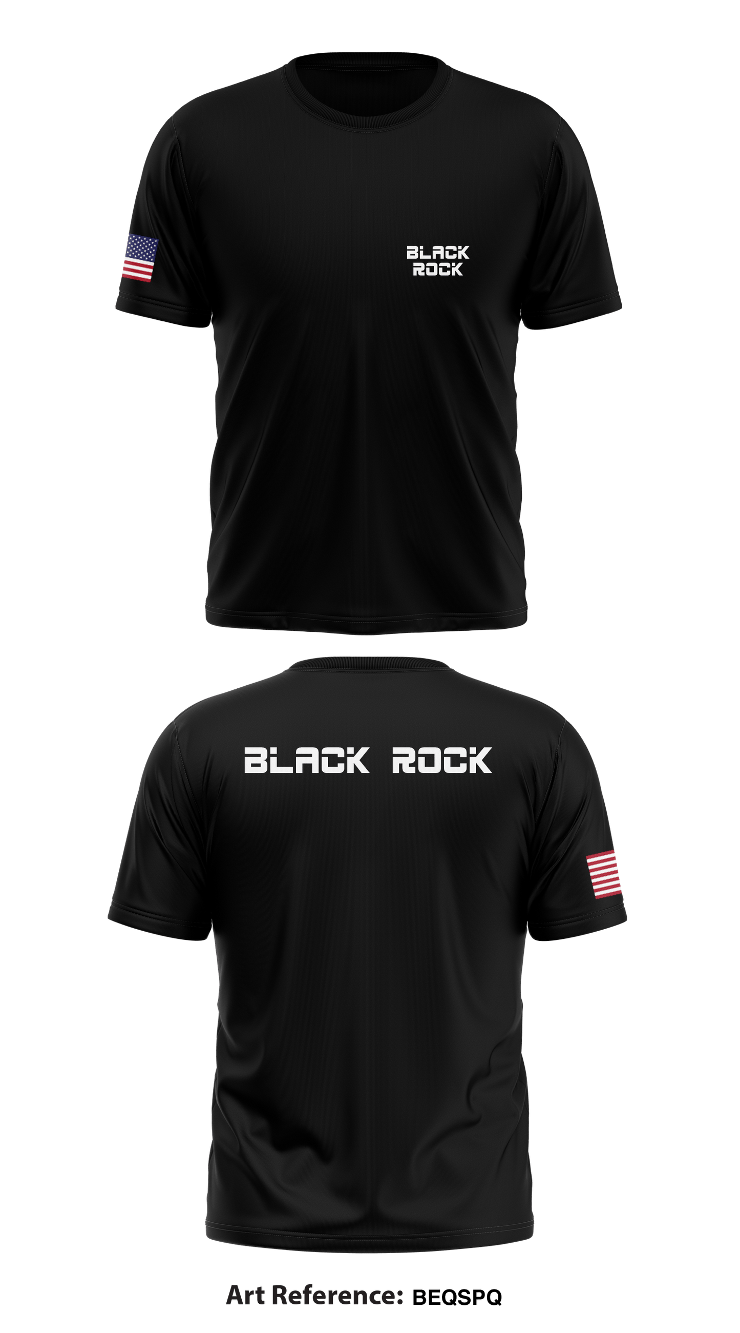 Black Rock Store 1 Core Men's SS Performance Tee - BeQSPQ