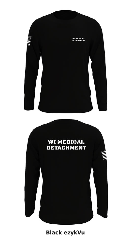 WI Medical Detachment Store 1 Core Men's LS Performance Tee - ezykVu