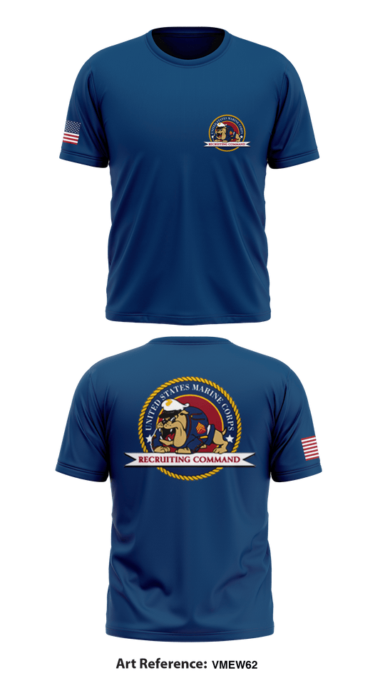 Marine corps Store 1 Core Men's SS Performance Tee - 9thTeq