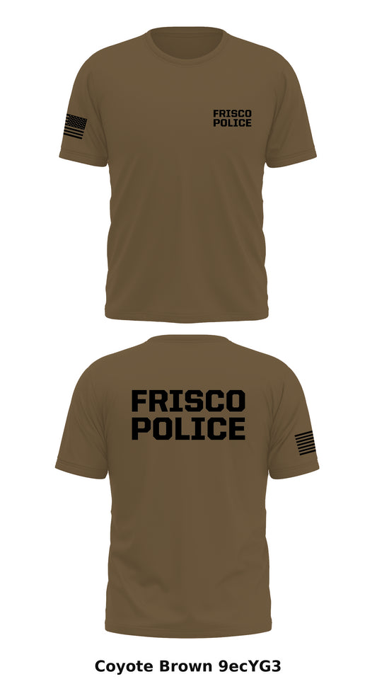 Frisco Police Store 1 Core Men's SS Performance Tee - 9ecYG3