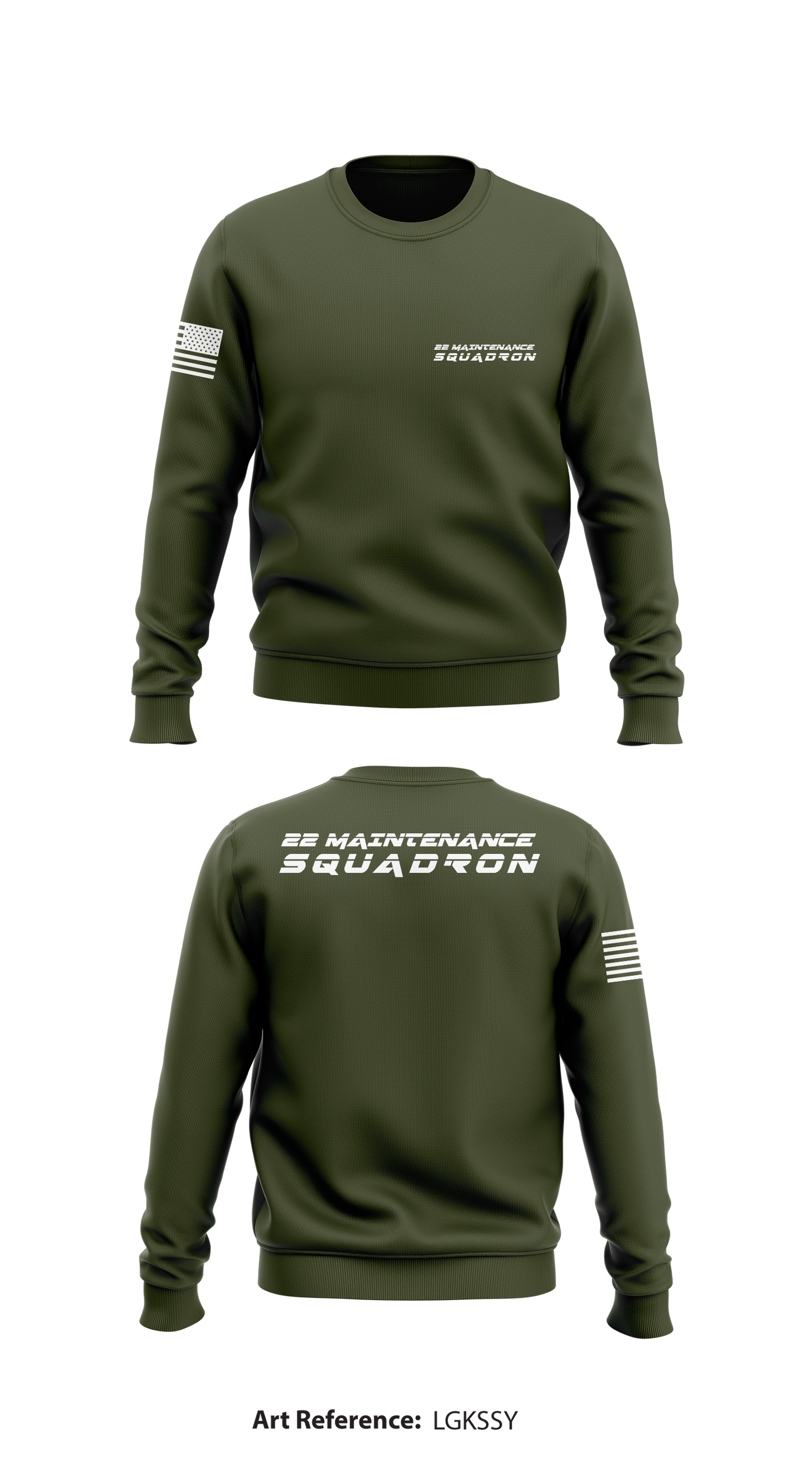 22 maintenance squadron Store 1 Core Men's Crewneck Performance Sweatshirt - LGkSSy