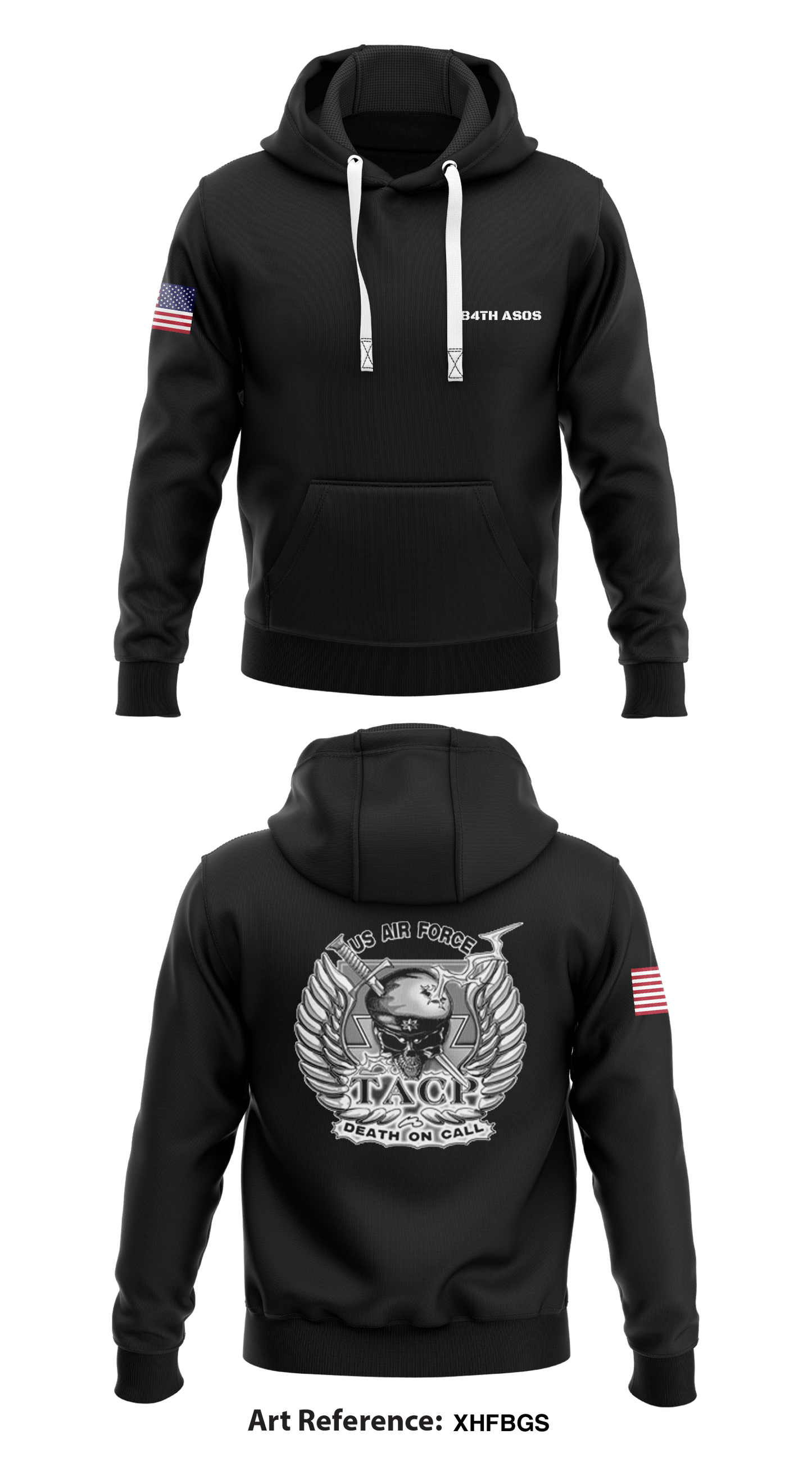 284th ASOS Store 1  Core Men's Hooded Performance Sweatshirt - xHFbGS