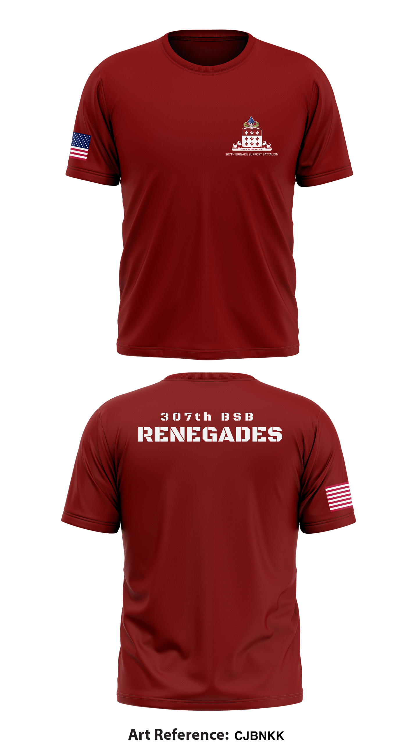 307th BSB (Renegades) Store 1 Core Men's SS Performance Tee - CjbNkk