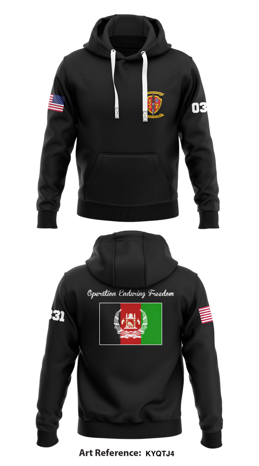 3rd Battalion 7th Marines Store 1  Core Men's Hooded Performance Sweatshirt - kyqTj4