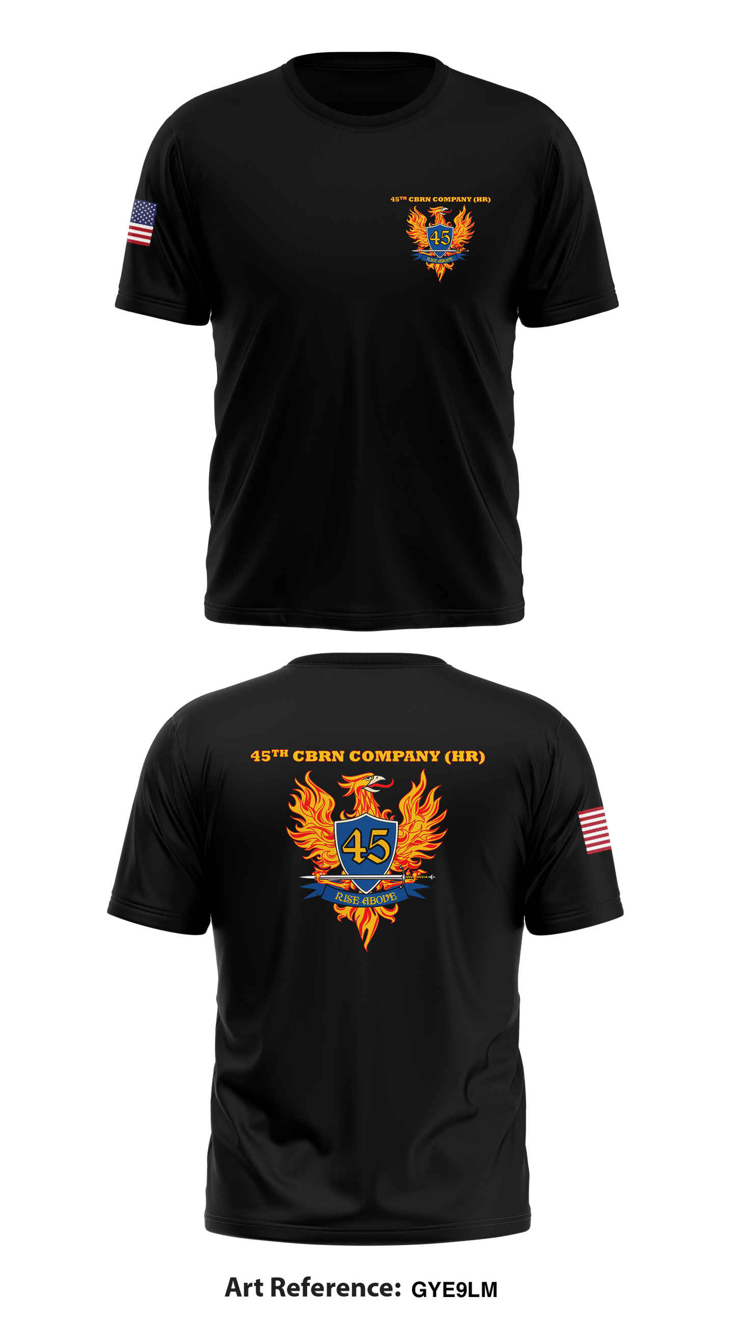 45TH CBRN CO (HR) Store 1 Core Men's SS Performance Tee - Gye9LM