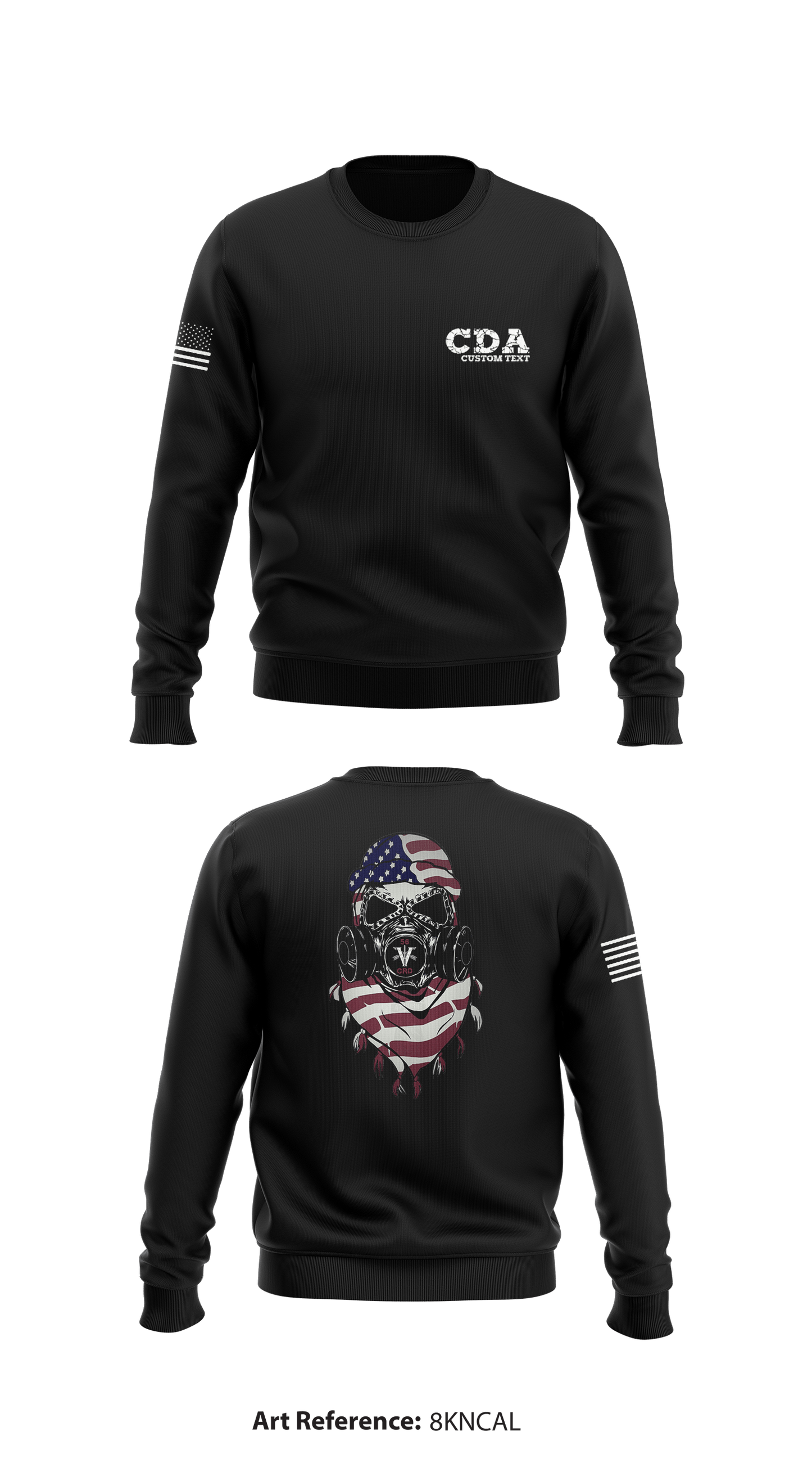 56th CRD Core Men's Crewneck Performance Sweatshirt - 8KNCAL