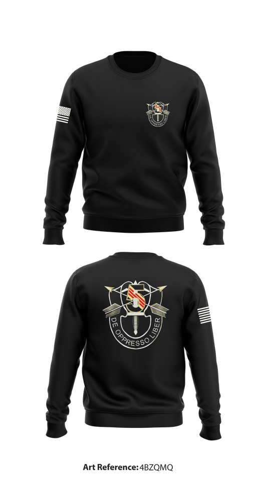 5th Special Forces Group (Airborne) Store 1 Core Men's Crewneck Performance Sweatshirt - 4BzQmq