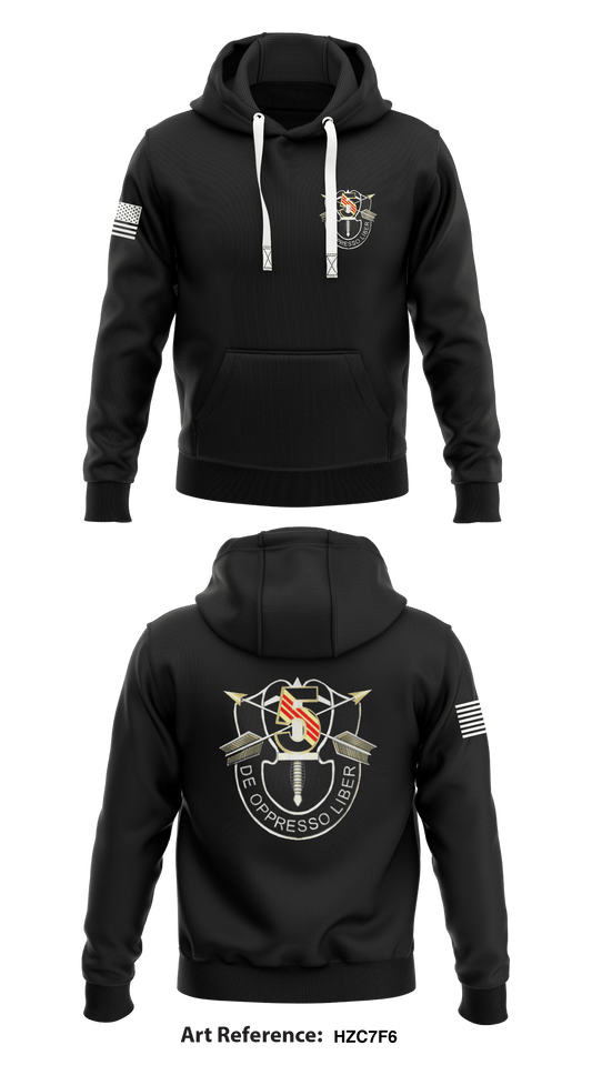 5th Special Forces Group (Airborne) Store 1  Core Men's Hooded Performance Sweatshirt - hZc7f6