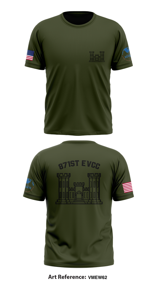 871st EVCC Store 1 Core Men's SS Performance Tee - ddz7hu