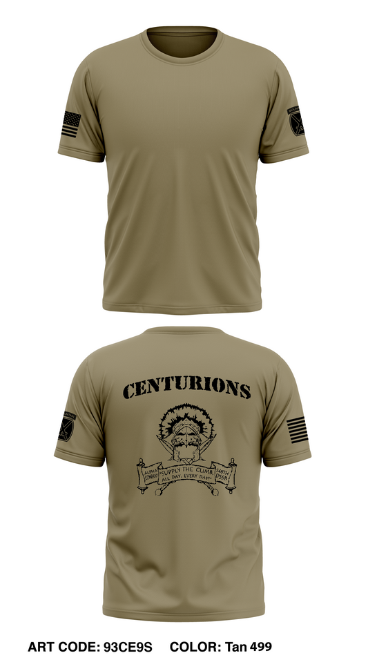 A CO, 10th MTN DIV Core Men's SS Performance Tee - 93CE9S