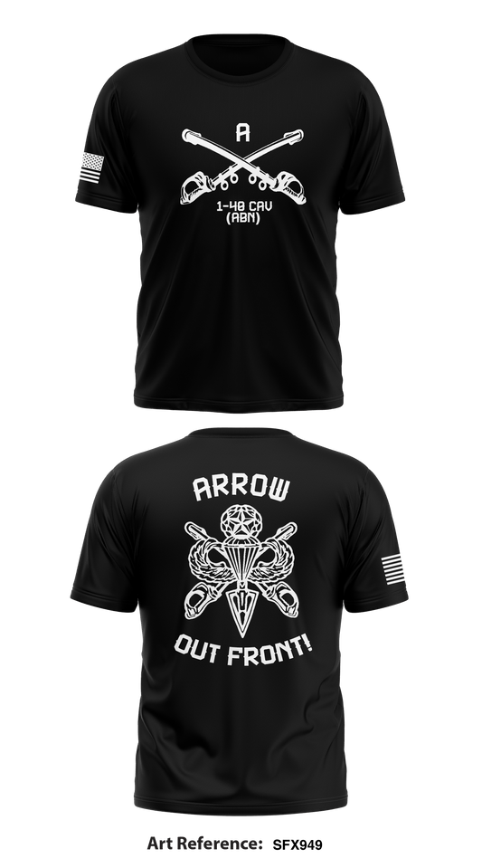 Arrow 1-40 Cav Store 1 Core Men's SS Performance Tee - sfx949