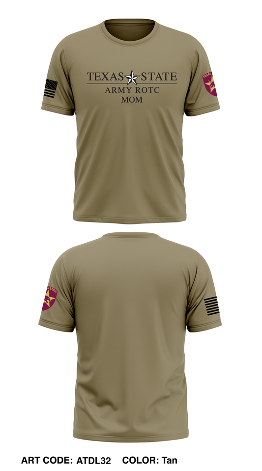 Texas State Army ROTC Store 1 Core Men's SS Performance Tee - ATDL32