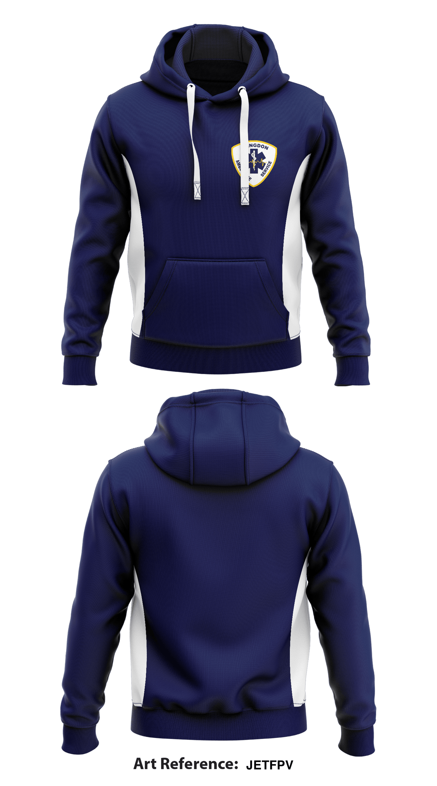 Abingdon Ambulance Service Store 1  Core Men's Hooded Performance Sweatshirt - JeTFpv