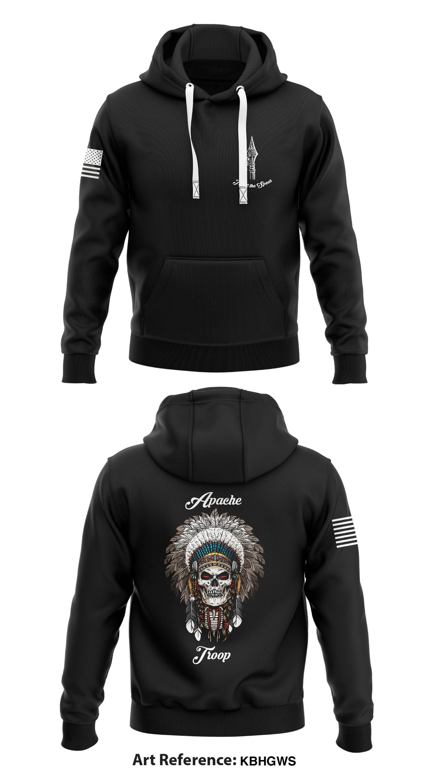 Apache Troop  Store 2  Core Men's Hooded Performance Sweatshirt - KbHGwS