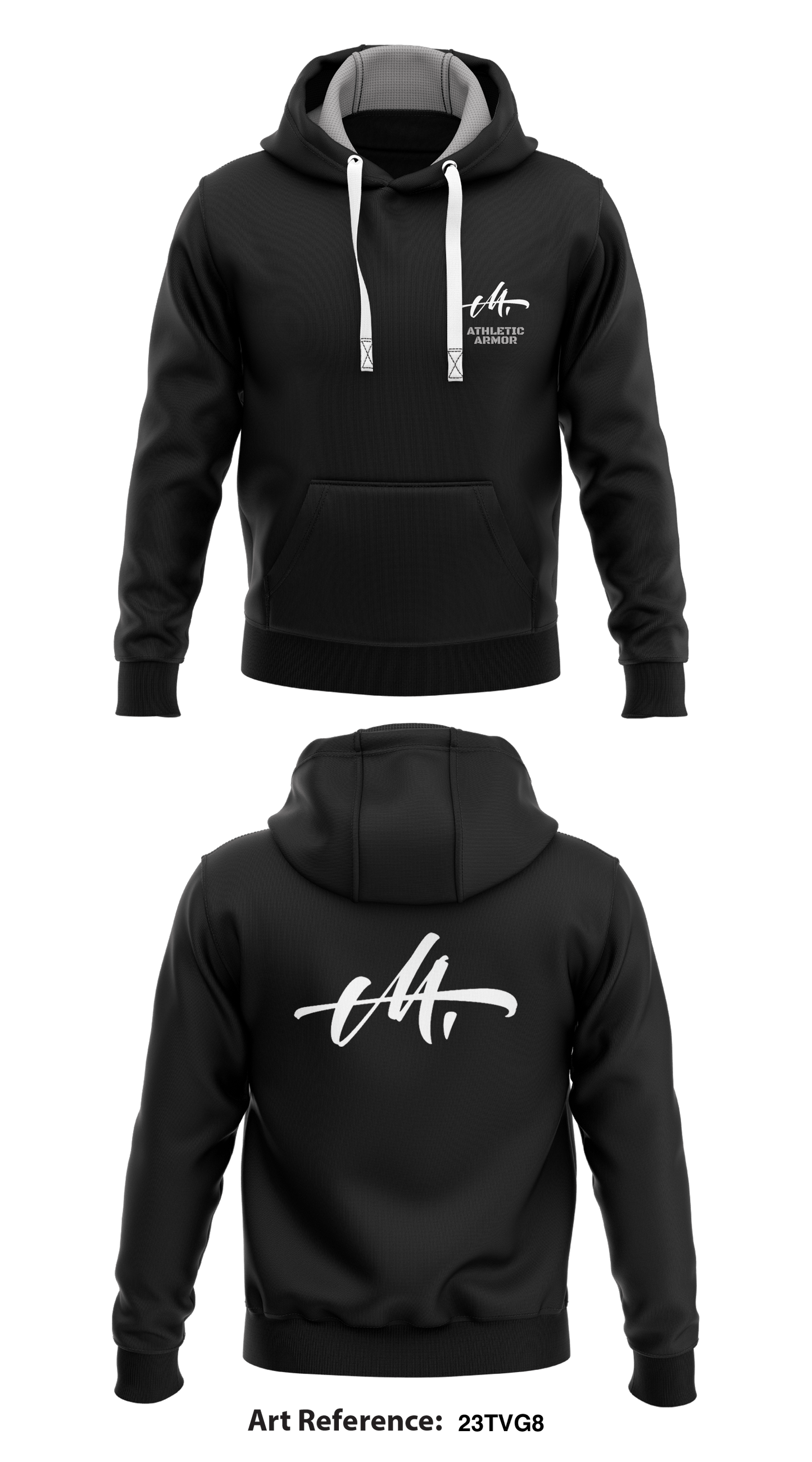 Athletic Armor  Core Men's Hooded Performance Sweatshirt - 23tVG8