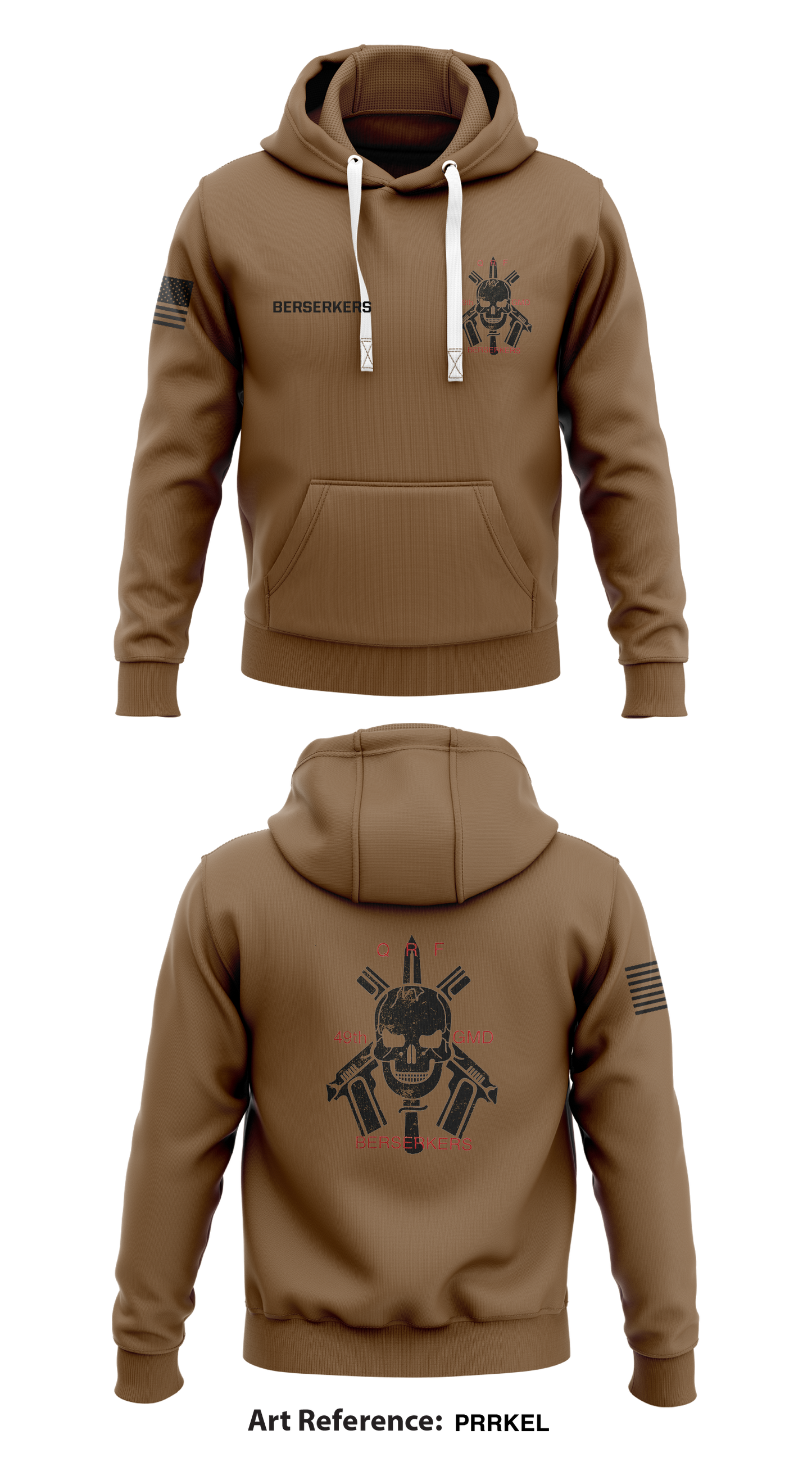 Berserkers Store 2 Core Men's Hooded Performance Sweatshirt - pRrkeL