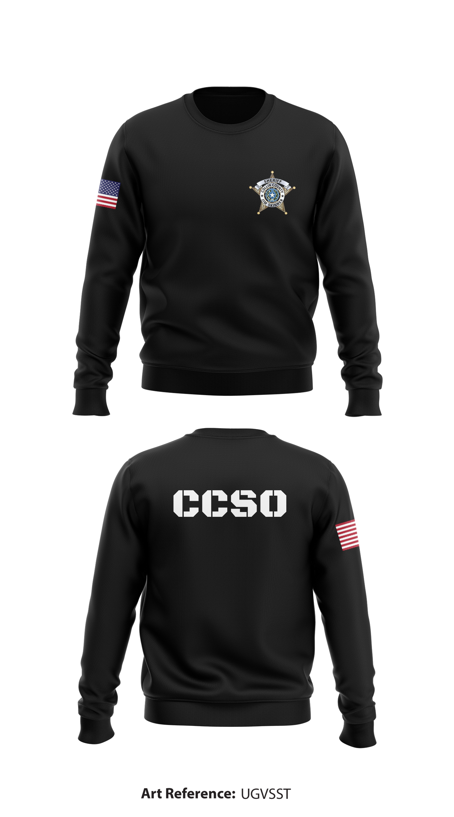 CCSO Core Men's Crewneck Performance Sweatshirt - ugVsSt